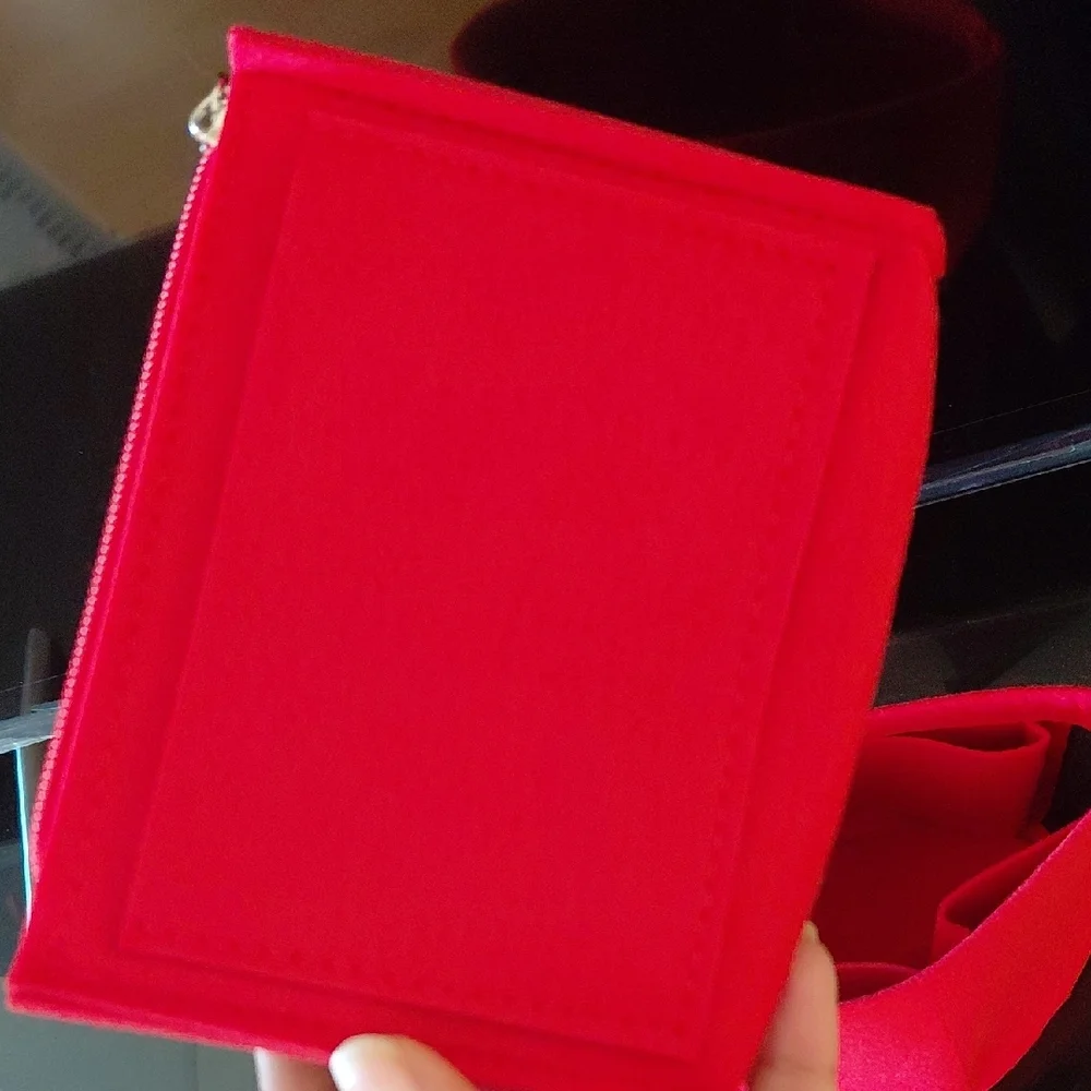 Stylish Red Women's Bag/ Purse Divider